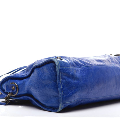 Balenciaga Agneau Classic Hardware City Bleu Lazuli 8 of 9