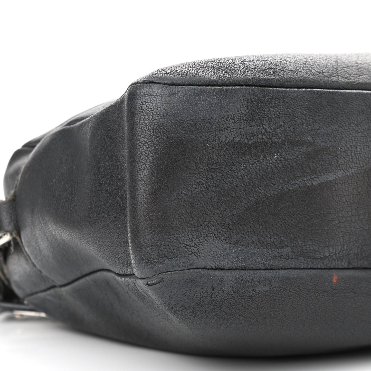 Lambskin Monogram Small Lou Camera Bag Asphalt