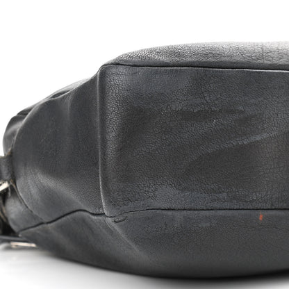 Saint Laurent Lambskin Monogram Small Lou Camera Bag Asphalt 9 of 18