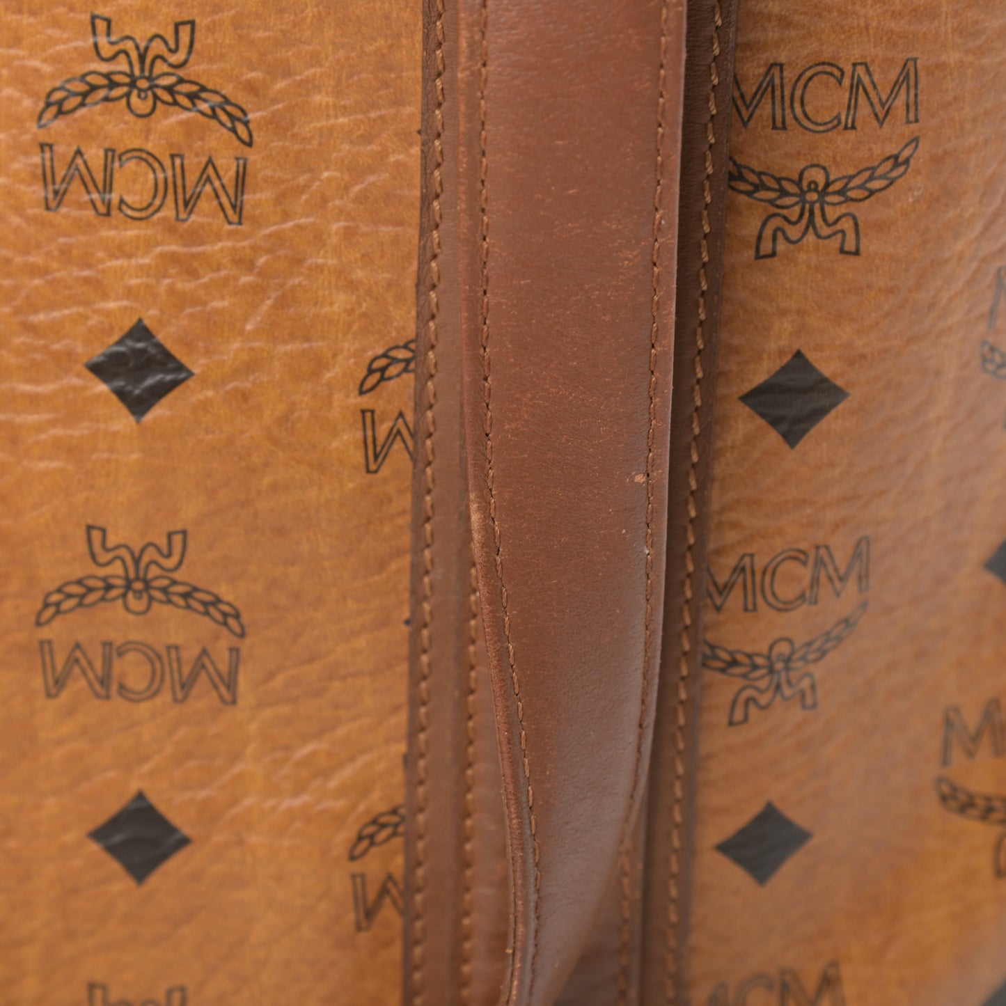 Visetos Shopping Tote Cognac