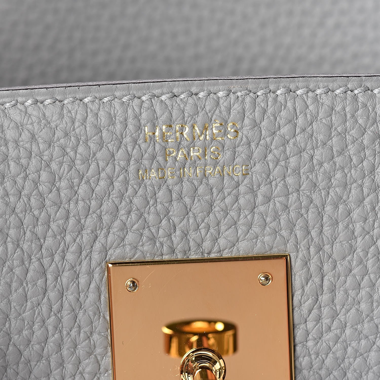 Hermes Togo Birkin 30 Gris Mouette 8 of 33