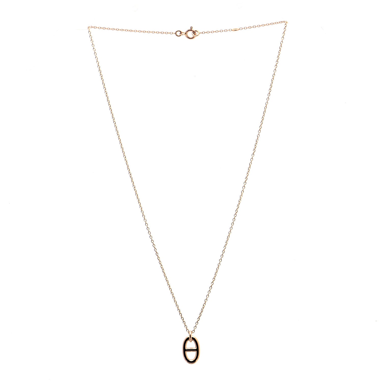 Hermes 18K Rose Gold PM Farandole Pendant Necklace 3 of 8