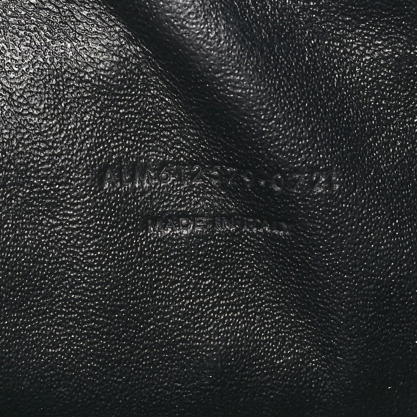 Grain De Poudre Matelasse Monogram Mini Lou Camera Bag Black