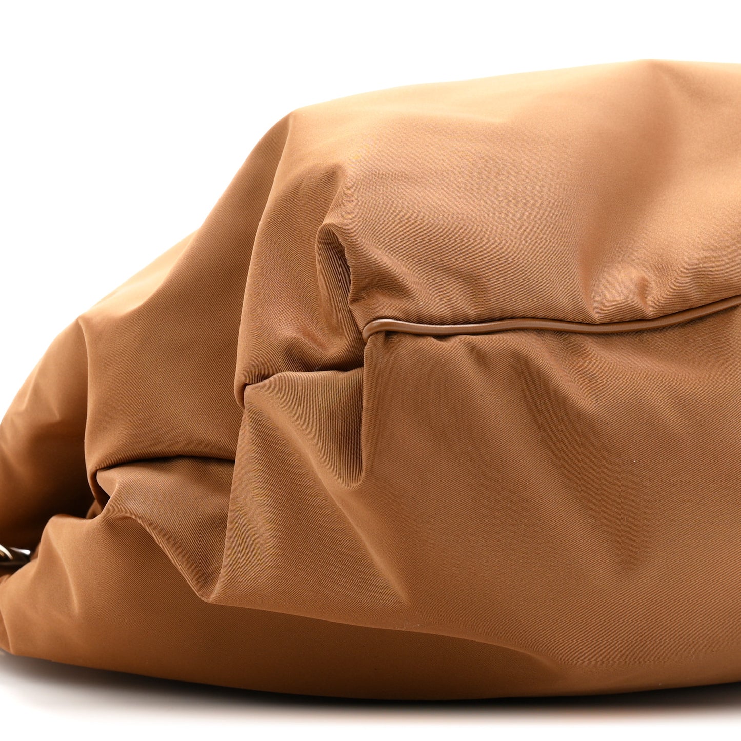 Re-Nylon Triangle Large Mariner Shoulder Bag Brandy