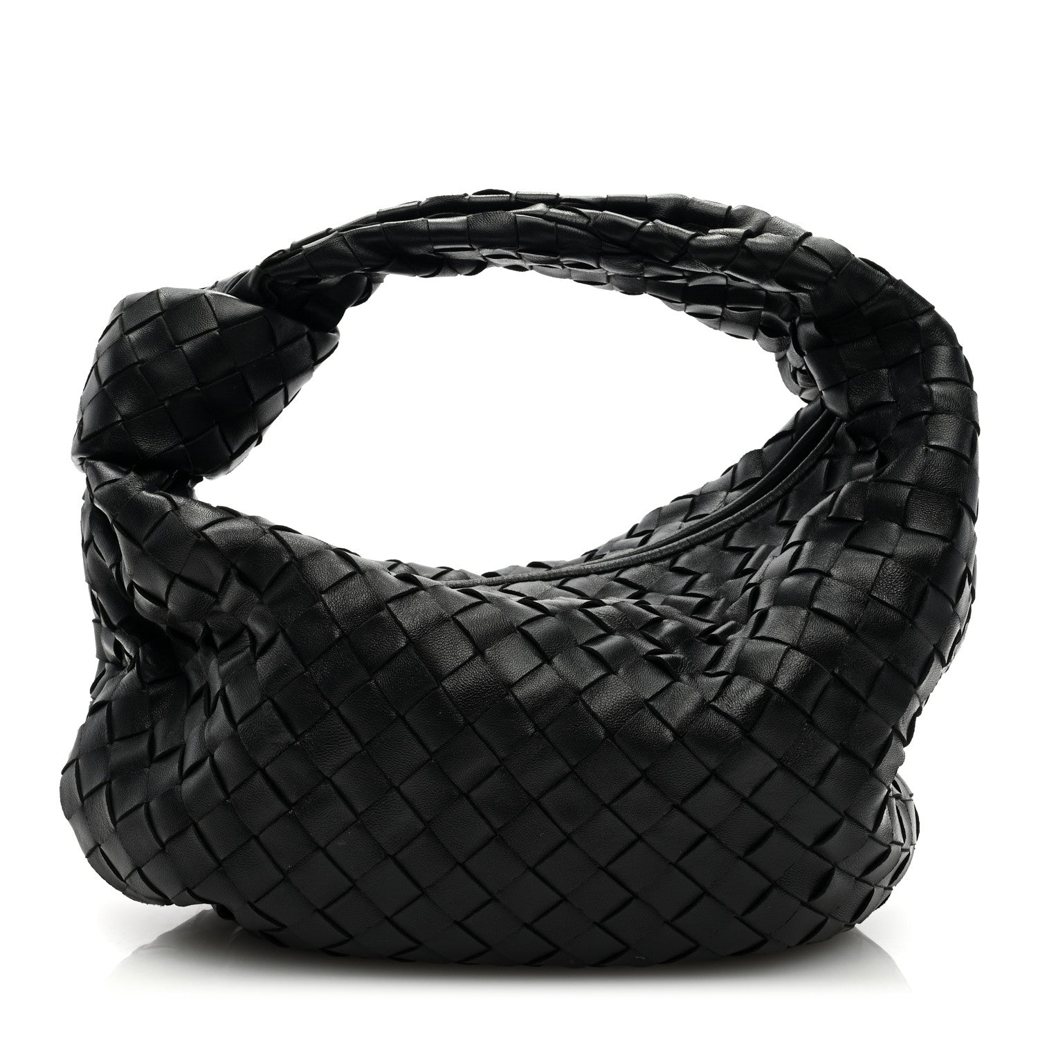 Bottega Veneta Nappa Intrecciato Teen Jodie Hobo Black 1 of 8