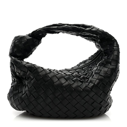 Bottega Veneta Nappa Intrecciato Teen Jodie Hobo Black 1 of 8