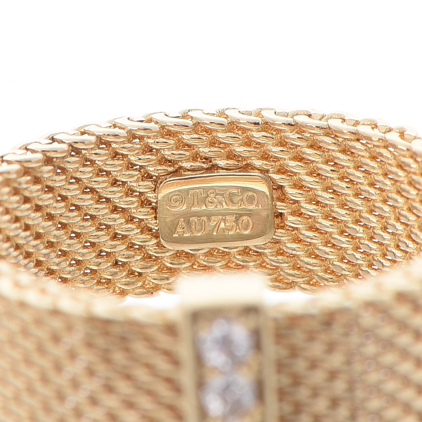 18K Yellow Gold 4 Diamond Somerset Ring 49 5