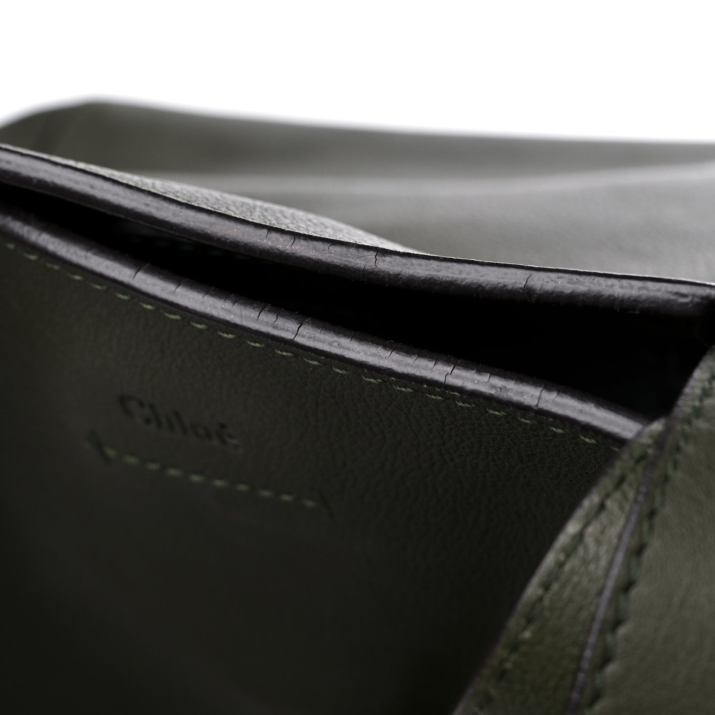 Smooth Calfskin Medium Milo Shopping Tote Midnight Green