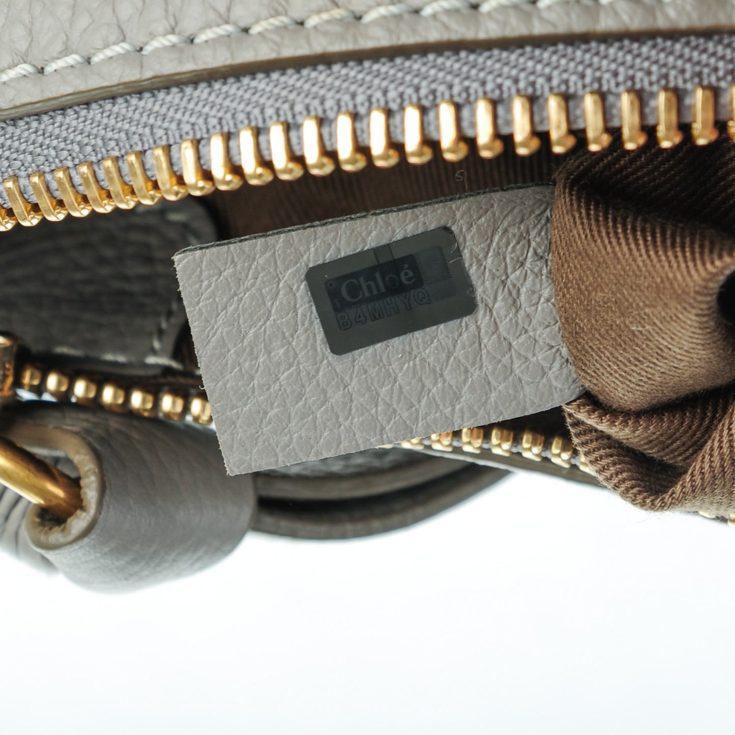 Calfskin Medium Marcie Satchel Cashmere Grey