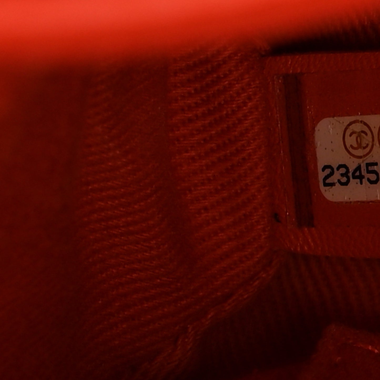 Grained Calfskin Mini Neo Executive Shopper Tote Red