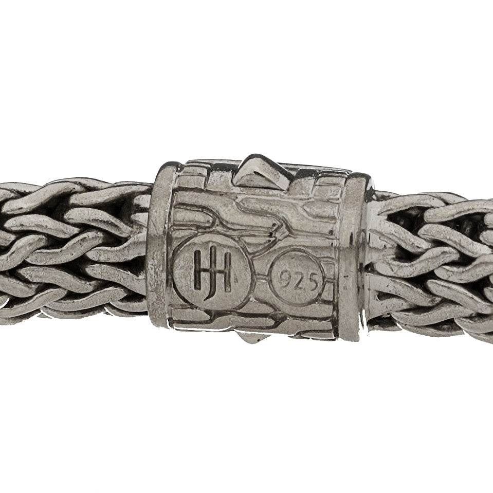 John Hardy Sterling Silver Diamond 6.5mm Classic Chain Bracelet 3 of 3
