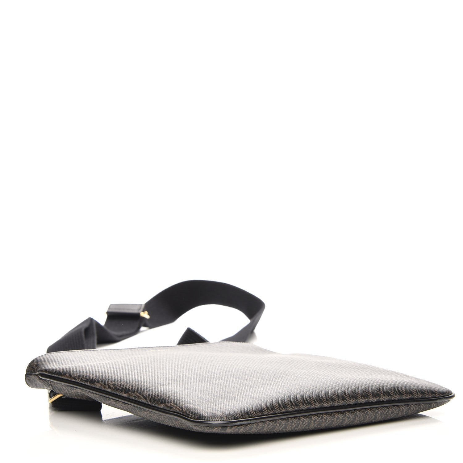 Saint Laurent Toile Classic Monogram Messenger Bag Black 4 of 7