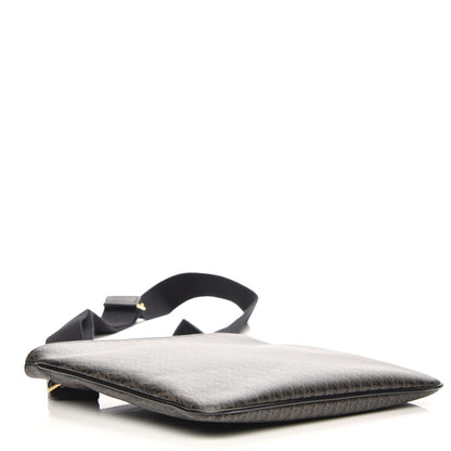 Saint Laurent Toile Classic Monogram Messenger Bag Black 4 of 7