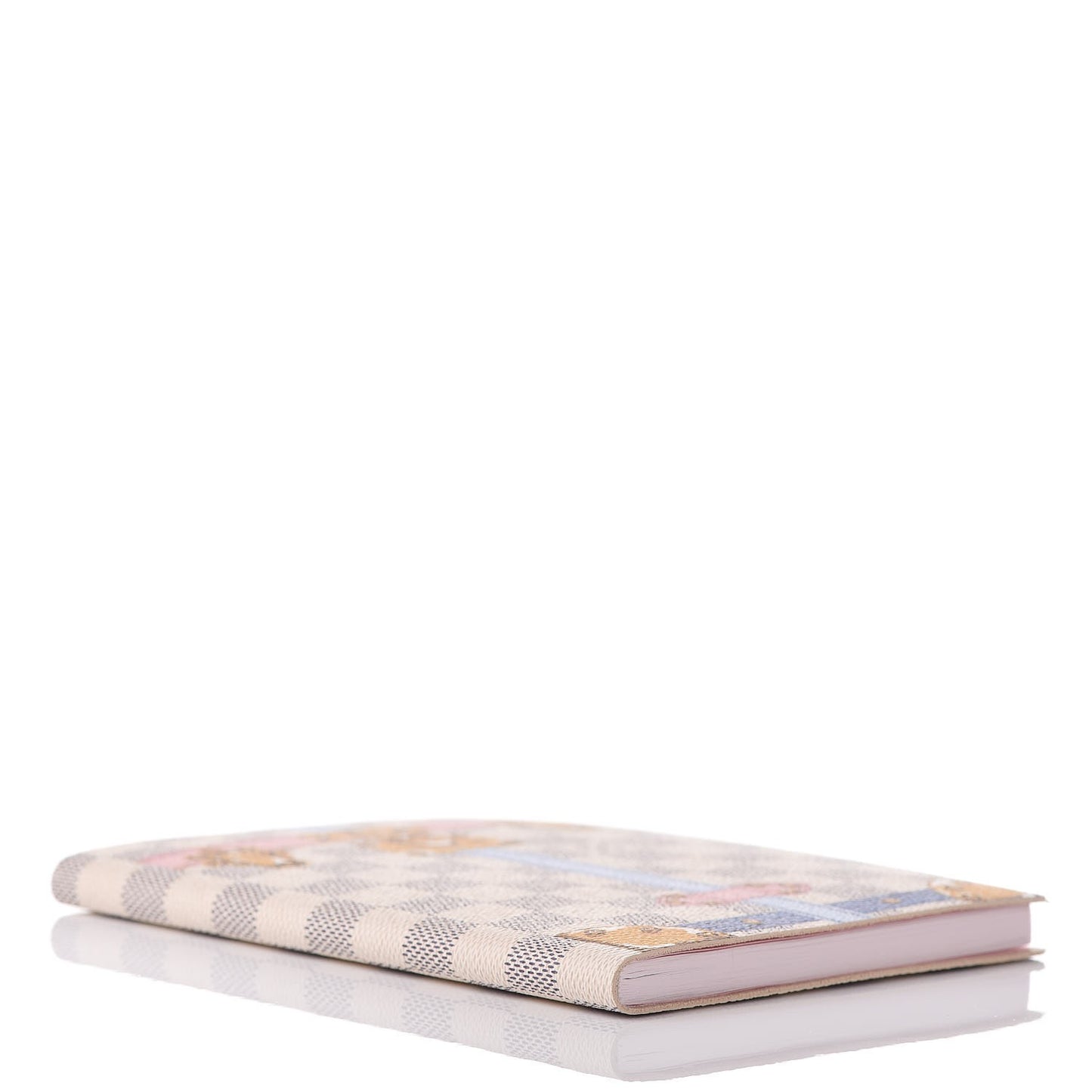 Damier Azur Summer Trunks Clemence Notebook MM