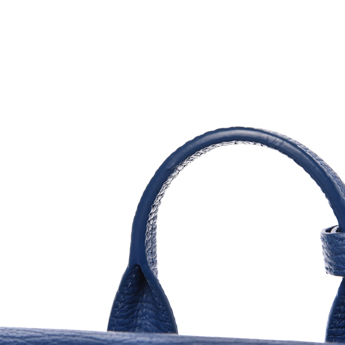 Textured Calfskin Mini Pashli Satchel Cobalt