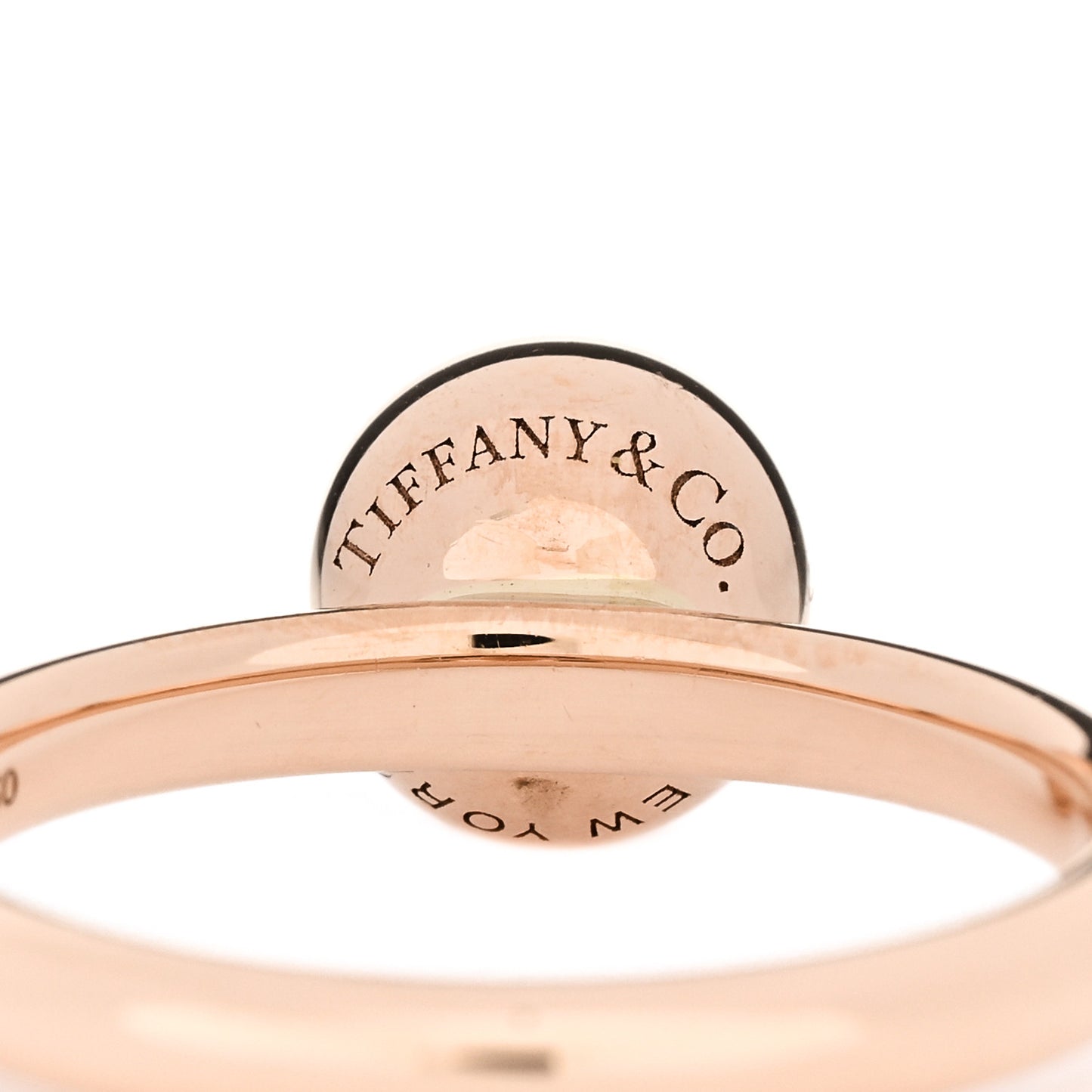 18K Rose Gold 8mm HardWear Ball Ring 52 6