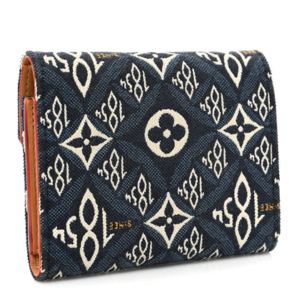 Louis Vuitton Jacquard Since 1854 Victorine Wallet Blue 3 of 11