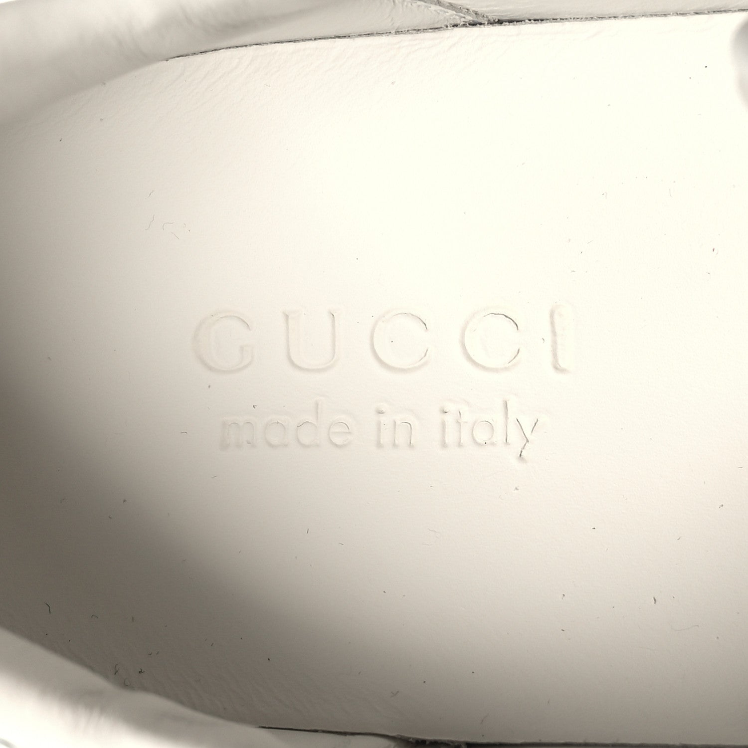 Gucci Calfskin Crocodile Web Mens Ace Sneakers 8.5 White Green 8 of 9
