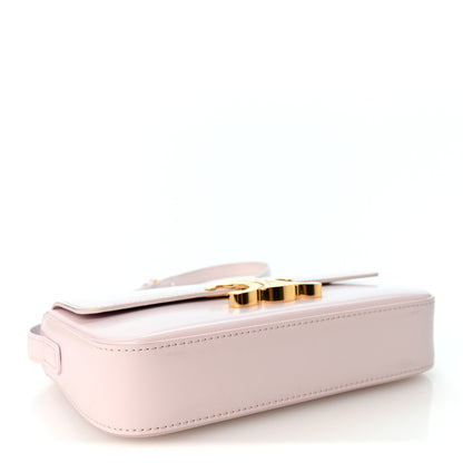Celine Shiny Calfskin Triomphe Shoulder Bag Peony 4 of 10