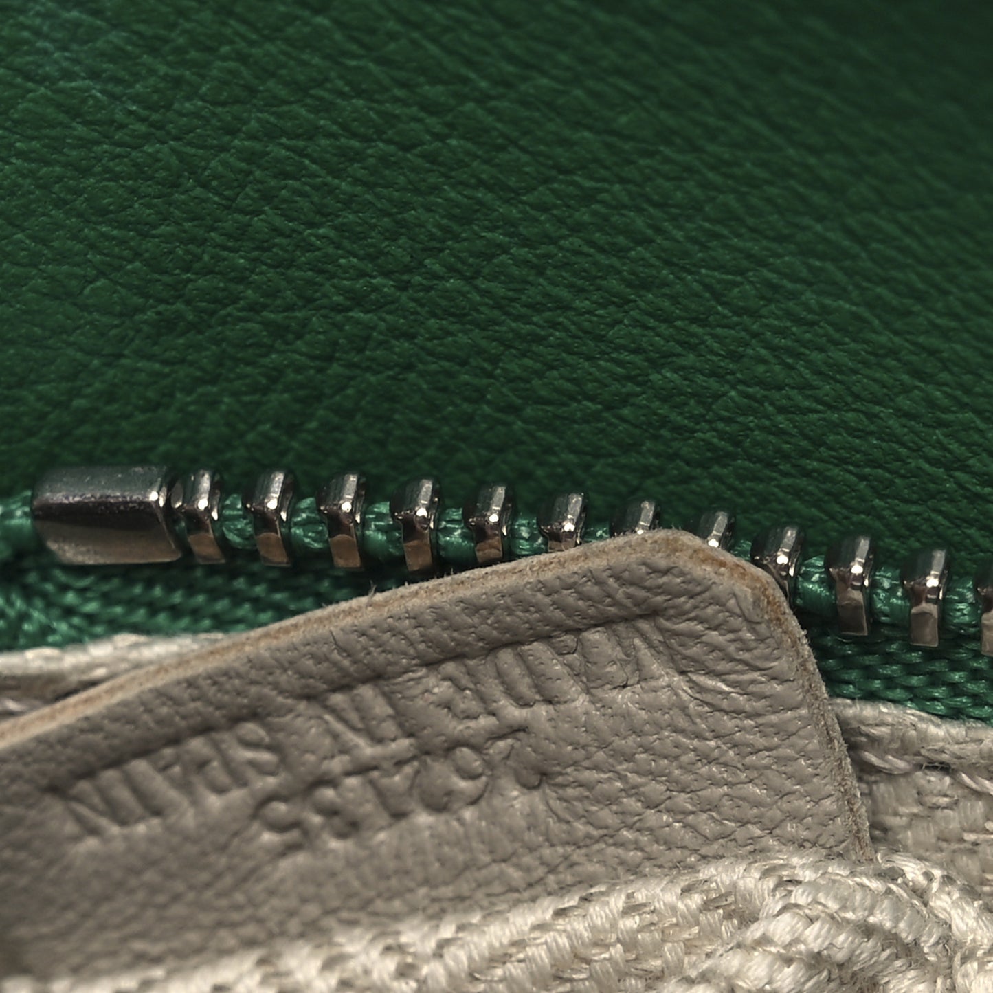 Calfskin Mini Puzzle Bag Jungle Green
