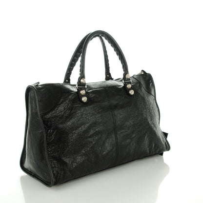 Balenciaga Agneau Giant 21 Silver Hardware Work Black 3 of 8