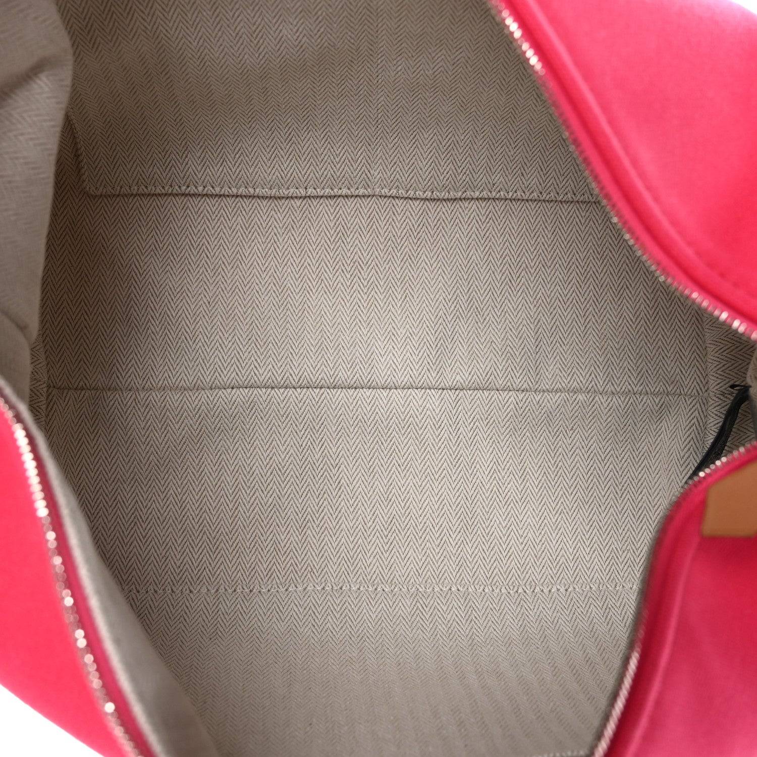 Hermes Canvas Large Bride-A-Brac Pouch Hibiscus 4 of 9