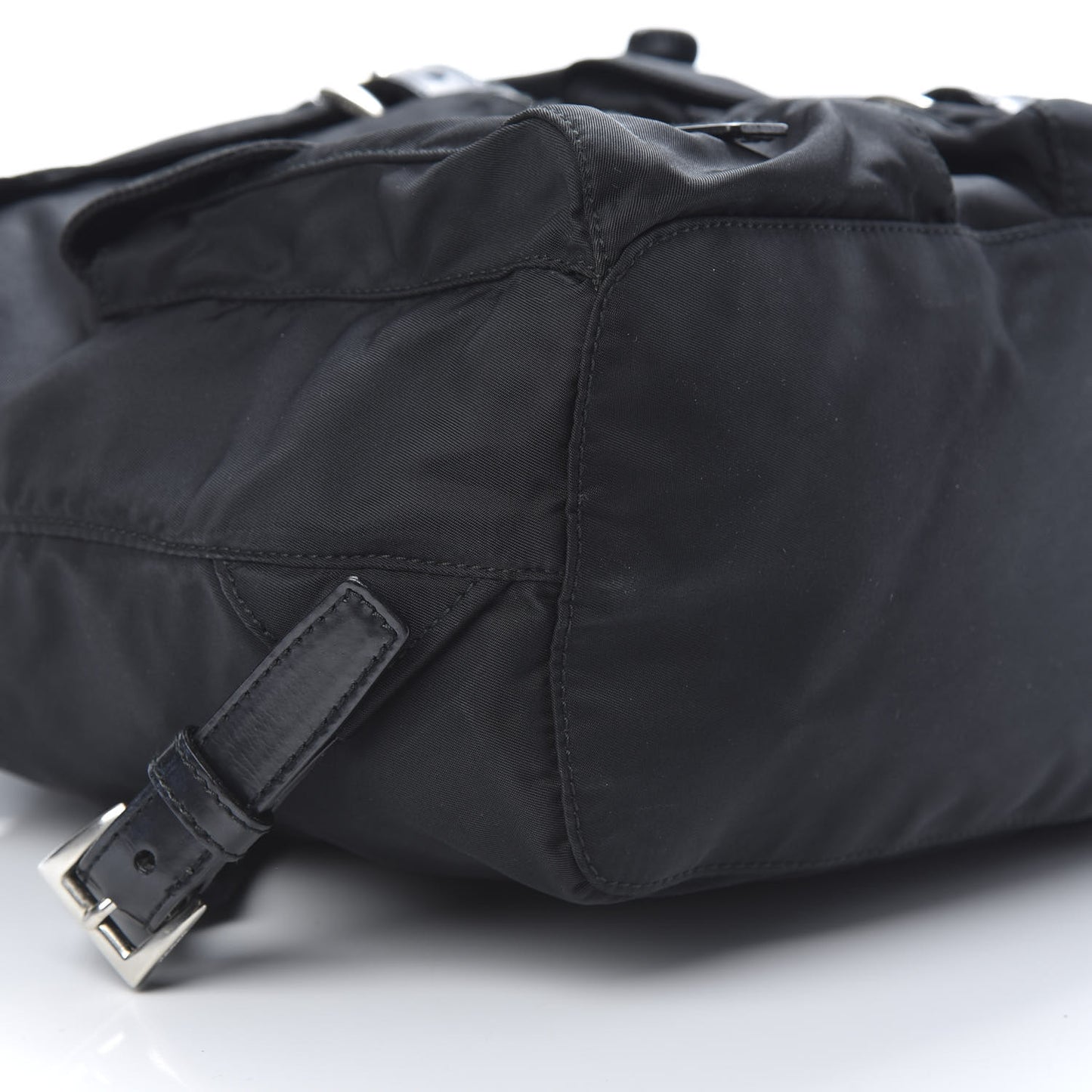 Nylon Vela Medium Backpack Black