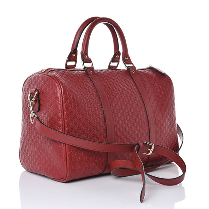 Gucci Microguccissima Medium Joy Boston Red 3 of 7