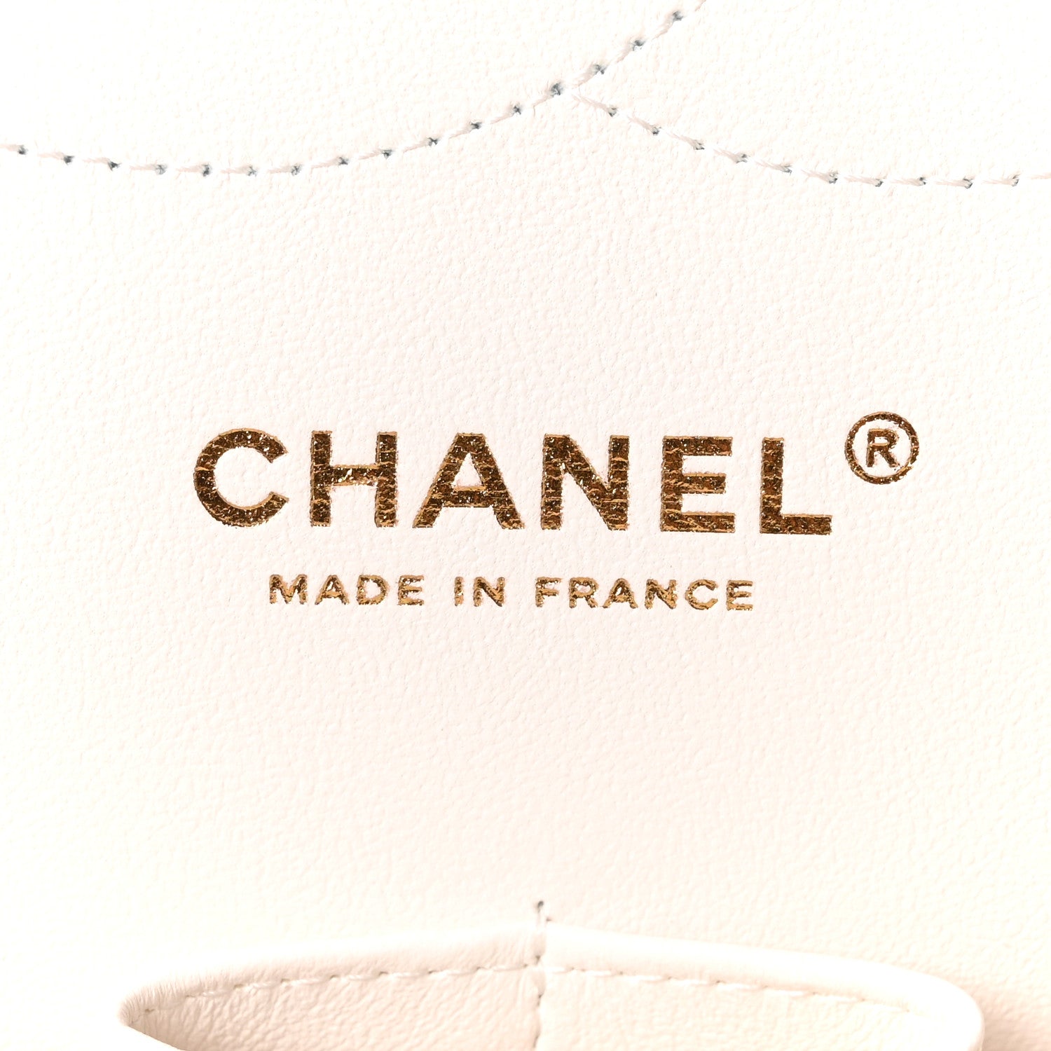 Chanel Caviar Quilted Jumbo Double Flap White 6 of 10
