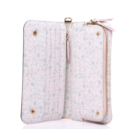 Louis Vuitton Monogram Fleuri Insolite Wallet Rose 4 of 8
