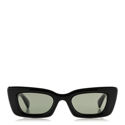 Gucci Acetate Cat Eye GG Marmont Logo Sunglasses GG1827S Black 2 of 9