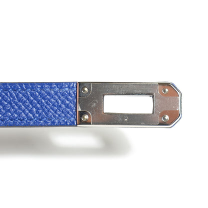 Hermes Epsom Kelly Longue Wallet Bleu Electrique 8 of 13