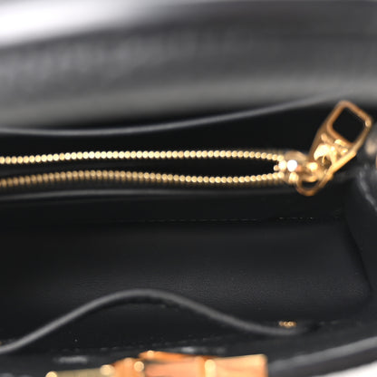 Louis Vuitton Taurillon Mini Capucines Black 5 of 10