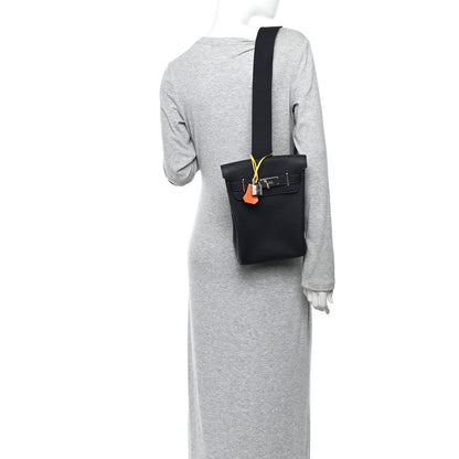 Hermes Togo Hac A Dos PM Backpack Caban Jaune De Naples Feu 2 of 10