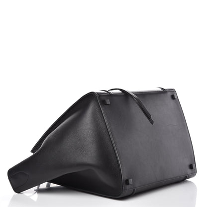 Celine Supple Calfskin Medium Phantom Luggage Black 4 of 11