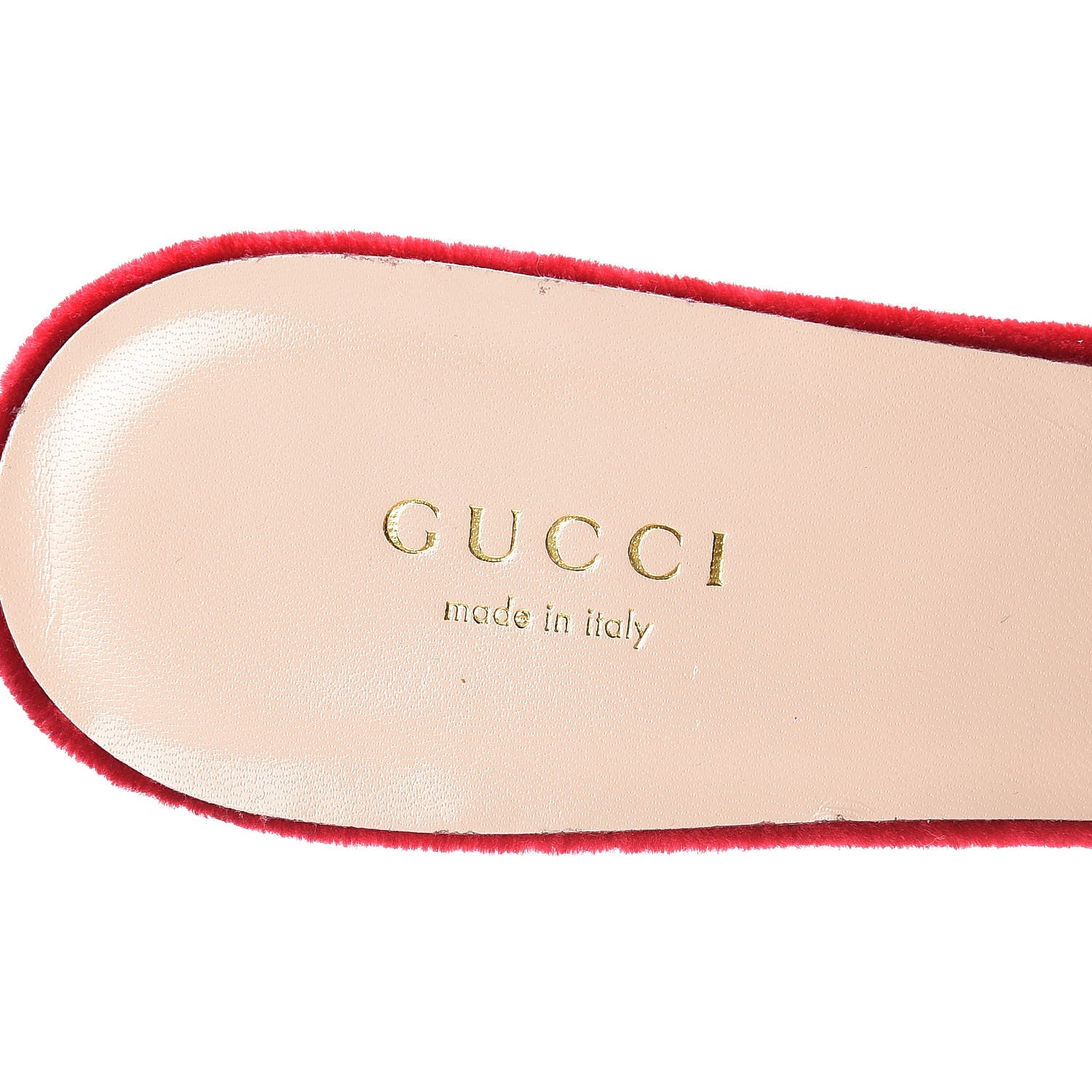 Gucci Velvet Etoile Pearl Embellished Mid Heel Slide Sandals 39 Hibiscus Red Black Blue Agata 6 of 9