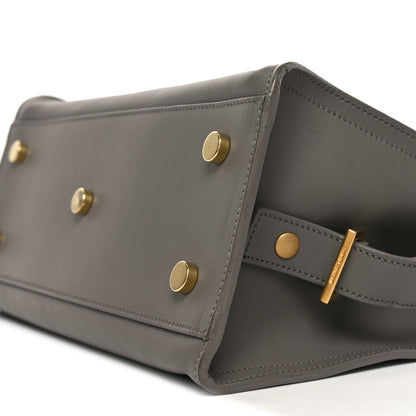 Saint Laurent Calfskin Monogram Baby Cabas Fog 10 of 10