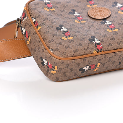Gucci X DISNEY Mini Vintage GG Supreme Monogram Mickey Mouse Small Belt Bag 90 36 Beige Vintage Sun Oil 8 of 10