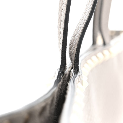 Valentino Garavani Grained Calfskin Rockstud Shoulder Tote Perla 10 of 10