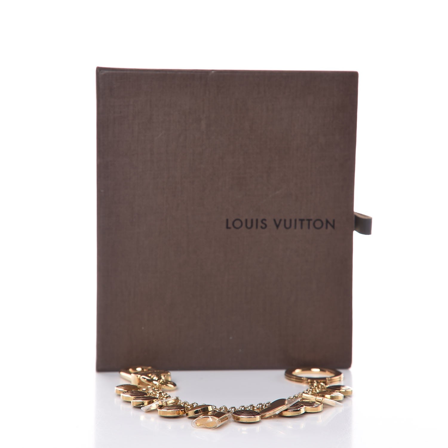 Louis Vuitton Pastilles Key Chain Bag Charm Brown 3 of 3