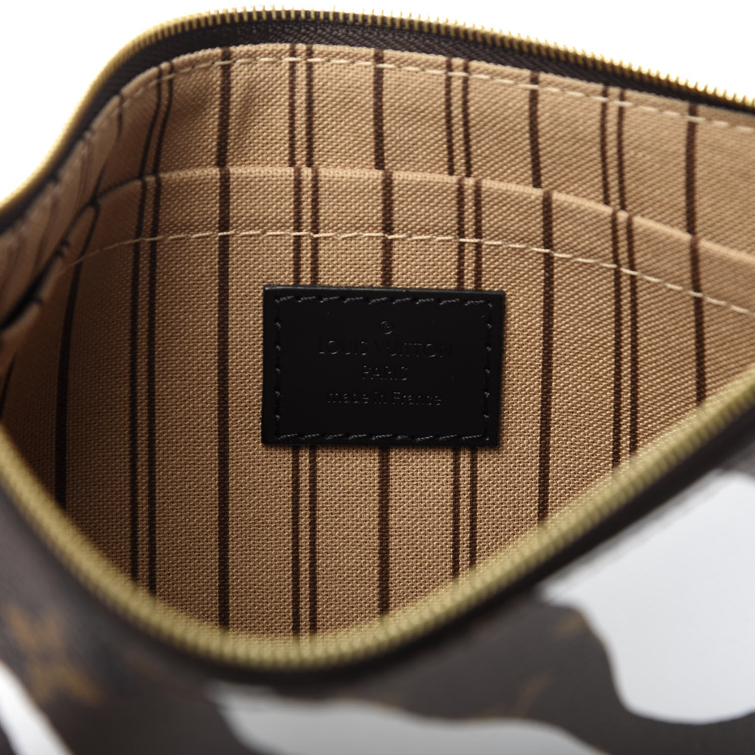 Louis Vuitton X LOL Monogram Neverfull MM GM Pochette Gold Silver 6 of 6
