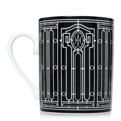 Hermes Porcelain H Deco Mug N°2 Black 3 of 10