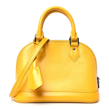 Louis Vuitton Epi Alma BB Citron 1 of 9