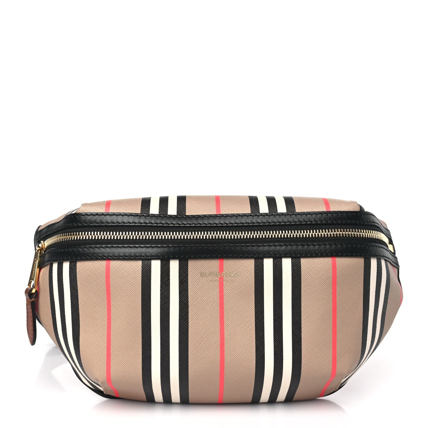 E-Canvas Icon Stripe Sonny Bum Bag Archive Beige