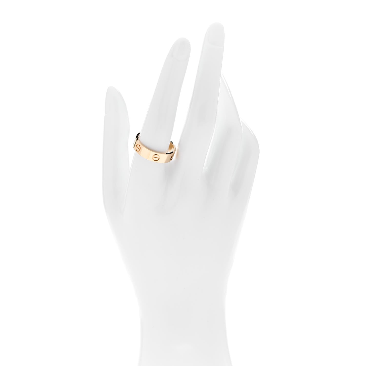 Cartier 18K Yellow Gold 5.5mm LOVE Ring 60 9.25 2 of 5