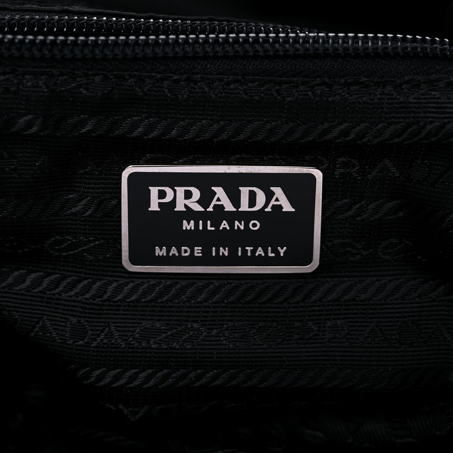 Nylon Vela Medium Backpack Black