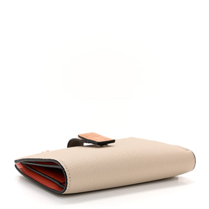 Loewe Grained Calfskin Compact Wallet Light Oat 4 of 7