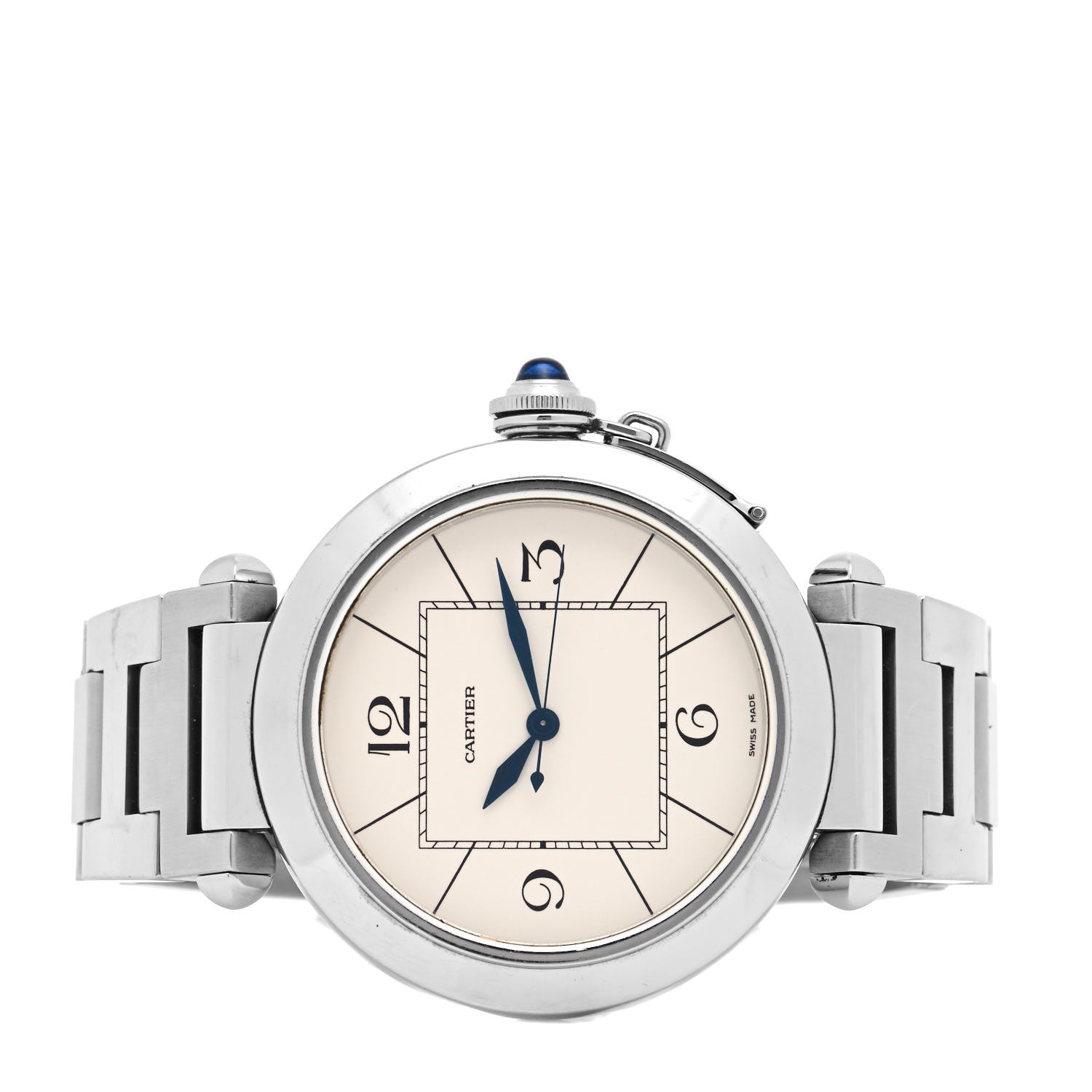 Cartier Stainless Steel 42mm Pasha C Automatic Watch 3 of 5