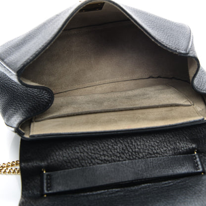 Chloe Grained Lambskin Drew Shoulder Bag Black 5 of 8