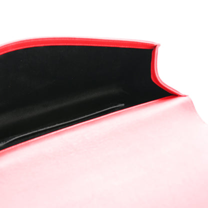 Saint Laurent Calfskin Monogram Large Belle De Jour Clutch Red 5 of 11